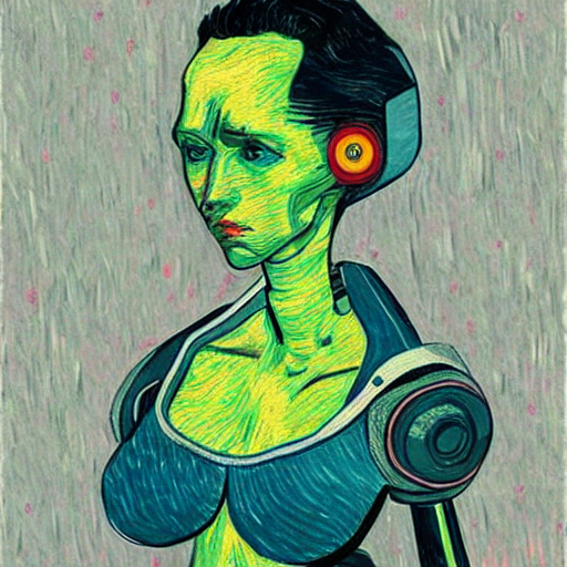 Von Gogh's robot sex wife